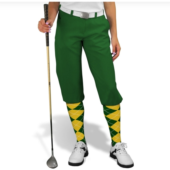 Golf knickers ladies size 8 green - Picture 1 of 9